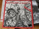 BATTALION OF SAINTS Second Coming LP Nutrons Enigma fighting boys black flag