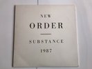 NEW ORDER - SUBSTANCE - DOUBLE UK LP - 1987 - FACT 200, PLAYS IN VG+ CONDITION
