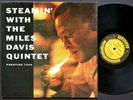MILES DAVIS Steamin' LP PRESTIGE 7200 NJ RVG DG MONO John Coltrane Red Garland