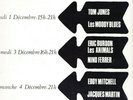 Programme Musicorama. Tom JONES, Eddy MITCHELL, Nino FERRER, DUTRONC,...