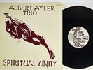 ALBERT AYLER TRIO SPIRITUAL UNITY ESP-DISK MJ-7101 Japan VINYL LP