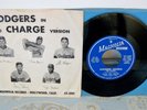 DODGERS IN CHARGE 1960 BILL REEVES/VIN SCULLY 45 Baseball NM- w/Picture Sleeve