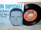 DON DRYSDALE (DODGERS/BASEBALL) One Love 45 Orig Reprise w/Picture Sleeve NICE