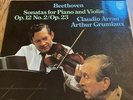 1976 ARTHUR GRUMIAUX CLAUDIO ARRAU PLAYS BEETHOVEN VIOLIN SONATA LP ON PHILIPS