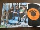 THE BEATLES MEGA  RARE FRENCH EP YESTERDAY  SOE 3772 avec sa languette