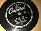 HERMAN THE HERMIT 78 Hitler Lives If We Hurt Our Fellow Man Big Sue EX RARE
