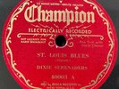 DIXIE SERENADERS / Sonny Clay St. Louis Blues Champion 40003 US-1931 10
