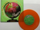 X-RAY SPEX The Day World Turned Dayglo ORANGE VINYL UK 7