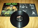 OVERKILL Under The Influence LP ORIG 1st Press 1988 Megaforce Records EX