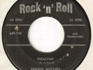 Jump Blues Rocker FREDDIE MITCHELL 3 Strikes Your Out ROCK 'n' ROLL Rare 45 VG