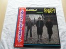 THE JAM SNAP  JAPAN PROMO DOUBLE VINYL LP WITH BONUS SINGLE OBI AND INSERT