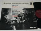 Philips A02078L Arthur Grumiaux play Violin & Piano Mozart & Brahms Sonatas NM