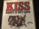 Kiss - Shout It Out Loud - German Single Round SS - EMI Electrola