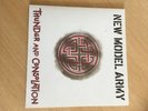 vinyl record New Model Army 'Thunder and Consolation' excellent condition