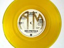 sex pistols, god save the queen, yellow vinyl, A&M records, mint.