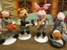 Disney Store Winnie the Pooh  The Beatles Plush dolls Band Ringo Paul  1968?