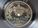 78rpm ALESSANDRO MORESCHI (Last CASTRATO) sings AVE MARIA - G&T