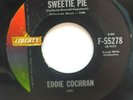 45 RPM ROCKABILLY EDDIE COCHRAN, SWEETIE PIE / LONELY