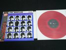 RED WAX - THE BEATLES - A HARD DAY'S NIGHT - JAPAN VINYL LP OBI EAS-70132