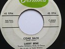 R&B POPCORN NORTHERN SOUL Larry Bene – Come Back CERTIFIED Hear