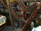 harpe d'étude Erard 46 cordes 7 pédales, fabriquée à Londres, n°6238