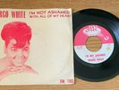 LOUISIANA SOUL R&B 45 MARGO WHITE I'M NOT ASHAMED JIN 180 w/ RARE PICTURE SLEEVE