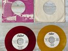 2 Rare Gene Vincent And His Blue Caps Colored Vinyl 45 Records Be Bop A Lula &
