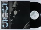 THELONIOUS MONK 5 By Monk By 5 RIVERSIDE OJC-362 LP VG++