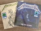 METALLICA - RIDE THE LIGHTNING & AND JUSTICE FOR ALL; Blue & Green Vinyl Sealed