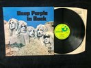 PROG - DEEP PURPLE -'IN ROCK'- HARVEST Records-GENUINE UK 1st PRESS A2/B1 NO EMI