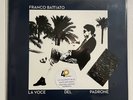 FRANCO BATTIATO? la Voce Del Padrone?vinile LP Blu ??copia N 33 Di 500