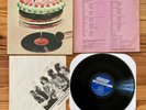 The Rolling Stones Let It Bleed LP Vinyl, OG Pink Inner, Poster, Fan Club Insert