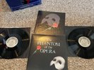 The Phantom Of The Opera Vinyl Andrew Lloyd Webber 1987 w/ 22 page Booklet