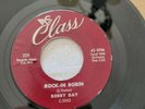 BOBBY DAY 45 Rpm  ROCKIN ROBIN/OVER AND OVER CLASS 229