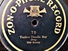 Zonophone#75- BILLY MURRAY: YANKEE DOODLE BOY - Rare MURRAY