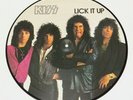 KISS LICK IT UP LP HOLLAND PICTURE DISC NUMBERED #