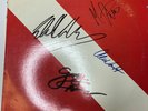 VAN HALEN DIVER DOWN SIGNED LP ORIGINAL VINYL Eddie, Michael, Alex and Gary