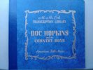 16-inch Transcriptions – M&M Cole American Folk Music Album Set Doc Hopkins 89
