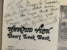 Harold Vick DON’T LOOK BACK Vinyl LP with SIGNED Message To Inmates VG+ solid