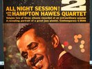 THE HAMPTON HAWES QUARTET “All Night Session  Vol. 2” 1958 VG+ Jazz Vinyl