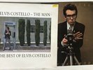 ELVIS COSTELLO - THE MAN - THE BEST OF + THIS YEARS MODEL 2 X RECORD VINYL LP