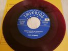 RARE RED VINYL FATS DOMINO 1953 DON'T LEAVE ME THIS WAY/ SOMETHING'S WRONG
