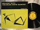Miles Davis 'Relaxin' With The Miles Davis Quintet' LP Prestige 7120 RVG