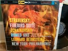 Columbia MS 6014: Bernstein, Stravinsky Firebird Suite/Tchaikovsky NM 6-eye
