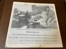 The Aamerican Tenants Tenant Rites VG+ Chord & Pedal Records INSERT FAST SHIP