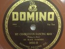 Six Black Diamonds on Brown Domino 78: My Charleston Dancing Man/Spanish Shawl