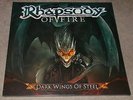 RHAPSODY OF FIRE-DARK WINGS OF STEEL-2013 2xLP RED VINYL-LIMITED-NEW & SEALED