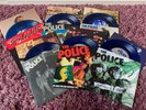 THE POLICE SIX PACK X6 BLUE VINYL AMPP 6001 WITH LYRIC CARDS STING