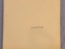 THE BEATLES LP White Album WHITE VINYL purple label POSTER photos Nice Copy