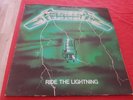 Metallica Ride The Lightning LP Bernett Records 1984